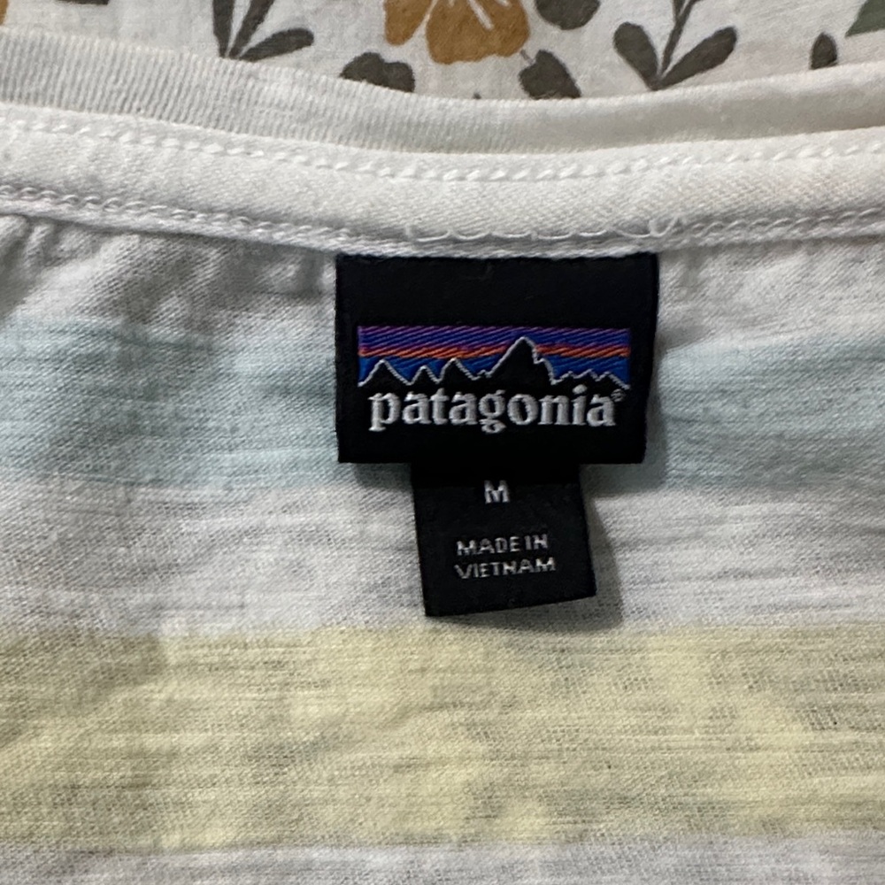 Patagonia Pastel Striped Tank Top - Picture 2 of 3